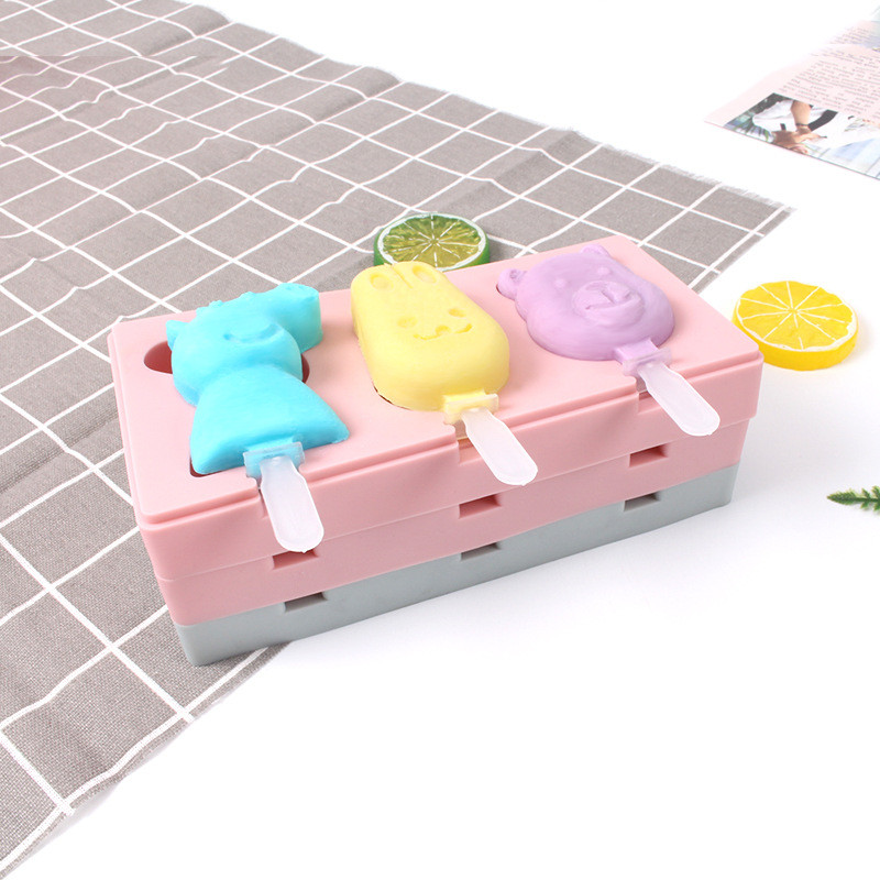 Formă din silicon pentru înghețată Forma animalelor Jeleu Form Maker Forme pentru acadele Cub Tavă Popsicle Pentru Decorare Candy Bar Gadgets de bucătărie