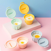 4 buc/set de instrumente drăguțe pentru gătit ouă cu perie, din plastic, pentru cazanul de ouă, braconaj pentru copii, coacerea ouălor, accesorii de bucătărie