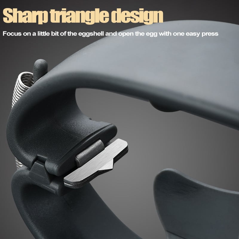 Roostevabast terasest munaavaja käärid, käsitsi munatööriistad munakoore purustaja munaavaja eraldaja köögitarvikud