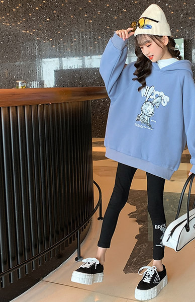 Hanorac pentru copii pentru fete cu glugă