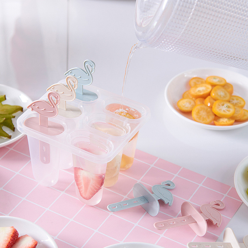 2021 Nouă matriță pentru înghețată Mucegai pentru popsicle cu animale din desene animate de calitate alimentară