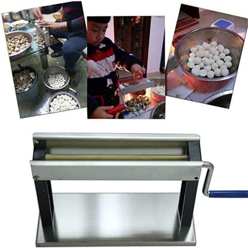 Mașină de curățat ouă de prepeliță manuală, decojitor de uz casnic, pentru decojitorul fiert, instrument portabil de bucătărie cu rolă de mână