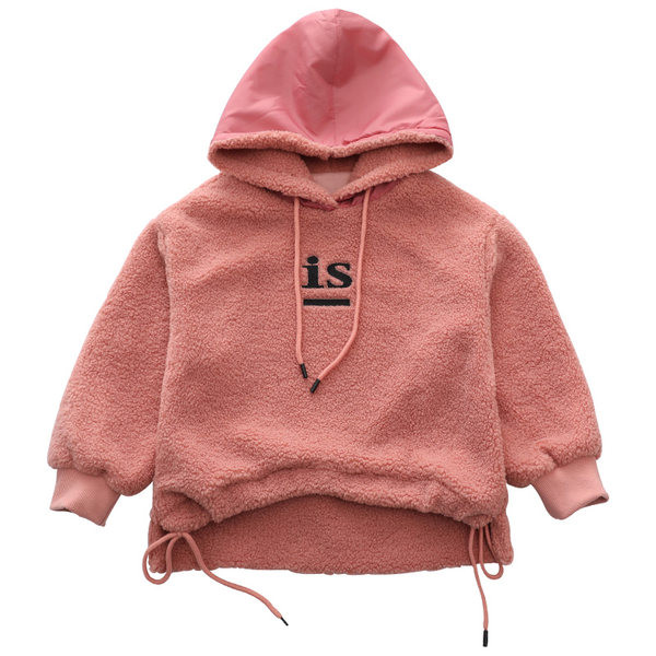 Hanorac de puf pentru copii model nou cu broderie pentru fete