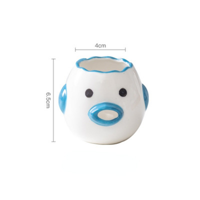 1 buc separator de albușuri de pui drăguț din ceramică separator de proteine gălbenuș de ou filtru de ouă ustensile de bucătărie Accesorii de copt Suport pentru ou