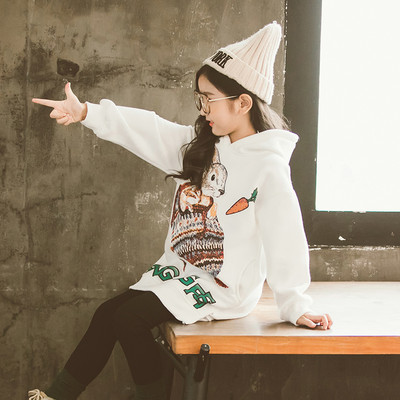 Hanorac pentru copii model nou cu gluga pentru fete