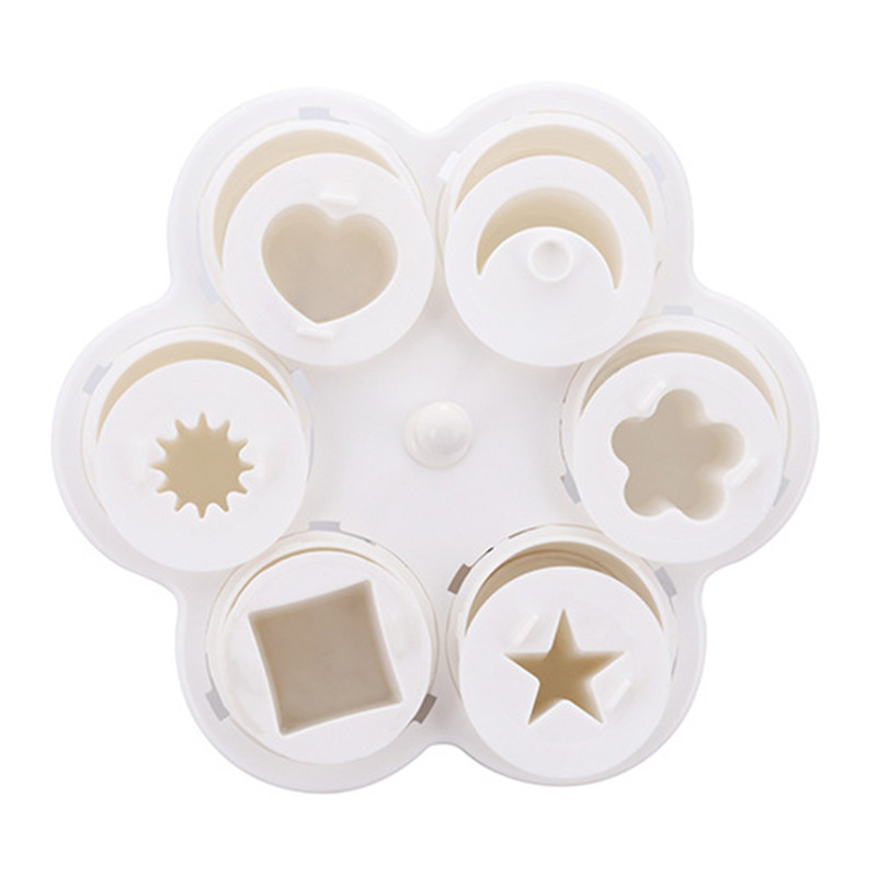 Oferă de ouă în formă de fantezie creativ Mașină de gătit ouă 6 buc/set Bucătărie de ouă din silicon de calitate alimentară Accesorii de bucătărie