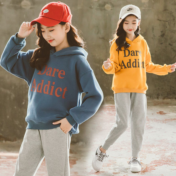 Hanorac cu glugă pentru fete