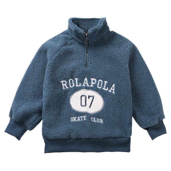 Hanorac umflat cu fermoar pentru fete