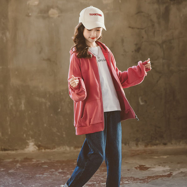 Hanorac sport pentru copii cu glugă