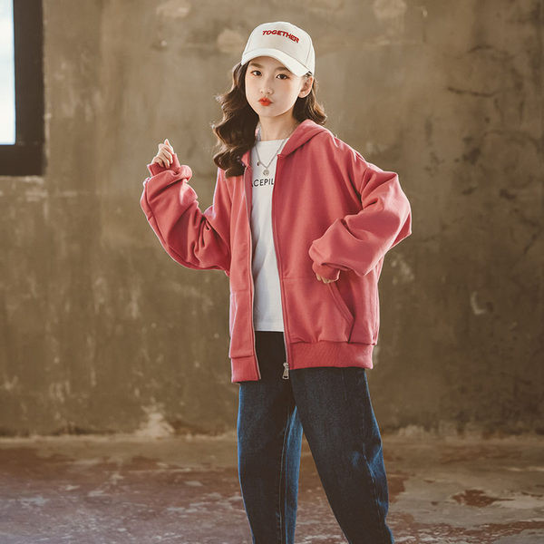 Hanorac sport pentru copii cu glugă