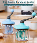 1500 ml cremă de albușuri de ou pentru batător de prăjituri manuală pentru clătite pentru cupcake aluat mixer de mână dozator mașină de uz casnic cu manivela