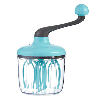 1500 ml cremă de albușuri de ou pentru batător de prăjituri manuală pentru clătite pentru cupcake aluat mixer de mână dozator mașină de uz casnic cu manivela