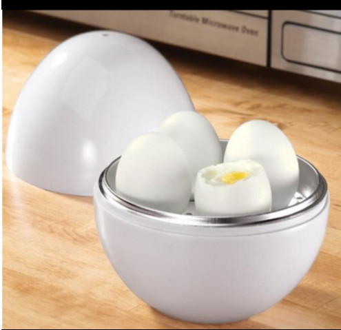 Cuptor cu microunde Ouă Aburi Boiler Arată Ușor Rapid 5 minute Hard sau Moale Fierte Bucătărie Instrumente de gătit Drop Ship