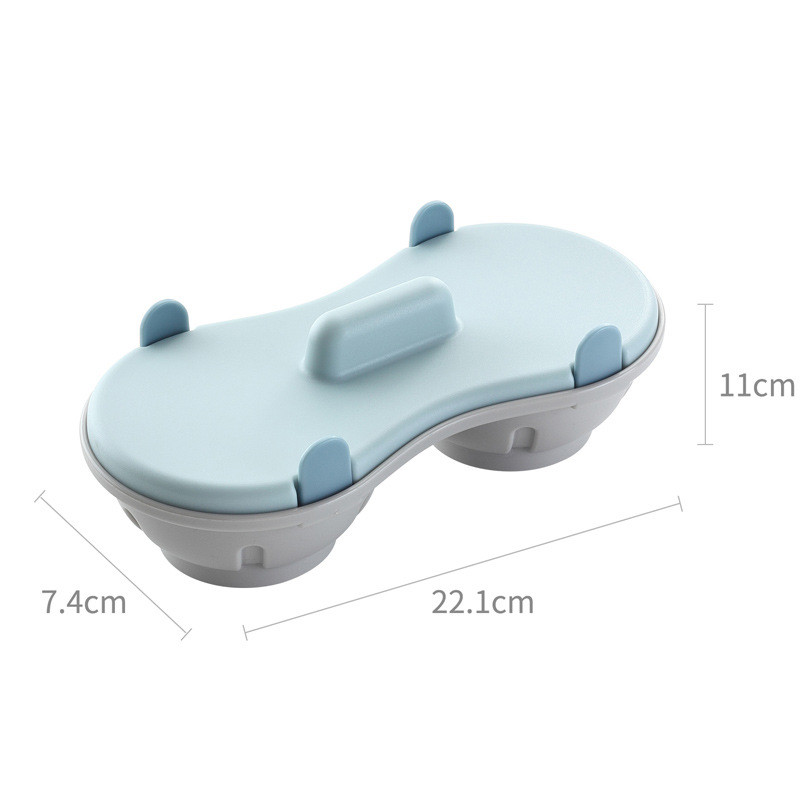 2 Grile Creativ Cuptor cu microunde Tavă de ouă la abur Material PP de calitate alimentară Formă pentru gătit ouă Bucătărie Mic dejun Ouă Braconieri Instrument de gătit