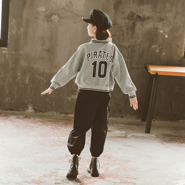 Bluză cu guler casual pentru fete