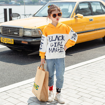 Hanorac sport pentru fetiță cu inscripții