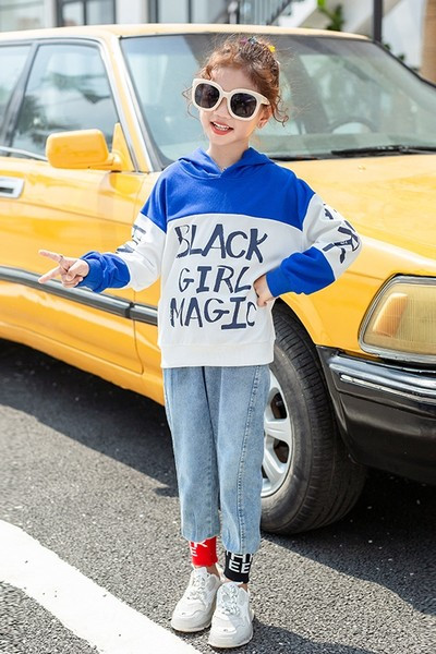 Hanorac sport pentru fetiță cu inscripții