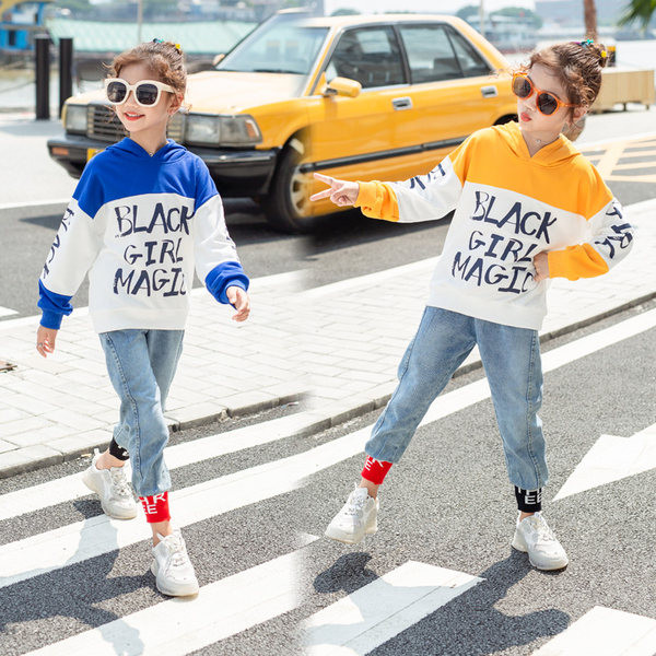 Hanorac sport pentru fetiță cu inscripții