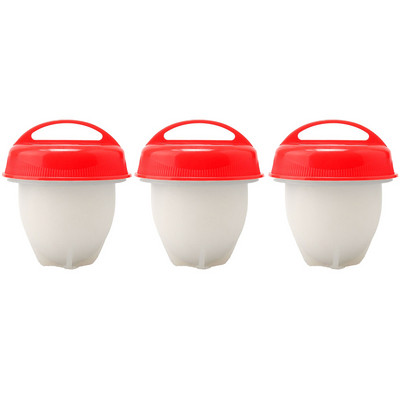 3-6 buc. silicon antiaderent oua fierte cana bucatarie oua aragaz braconieri oua aburite din silicon Accesorii pentru gatit cadou