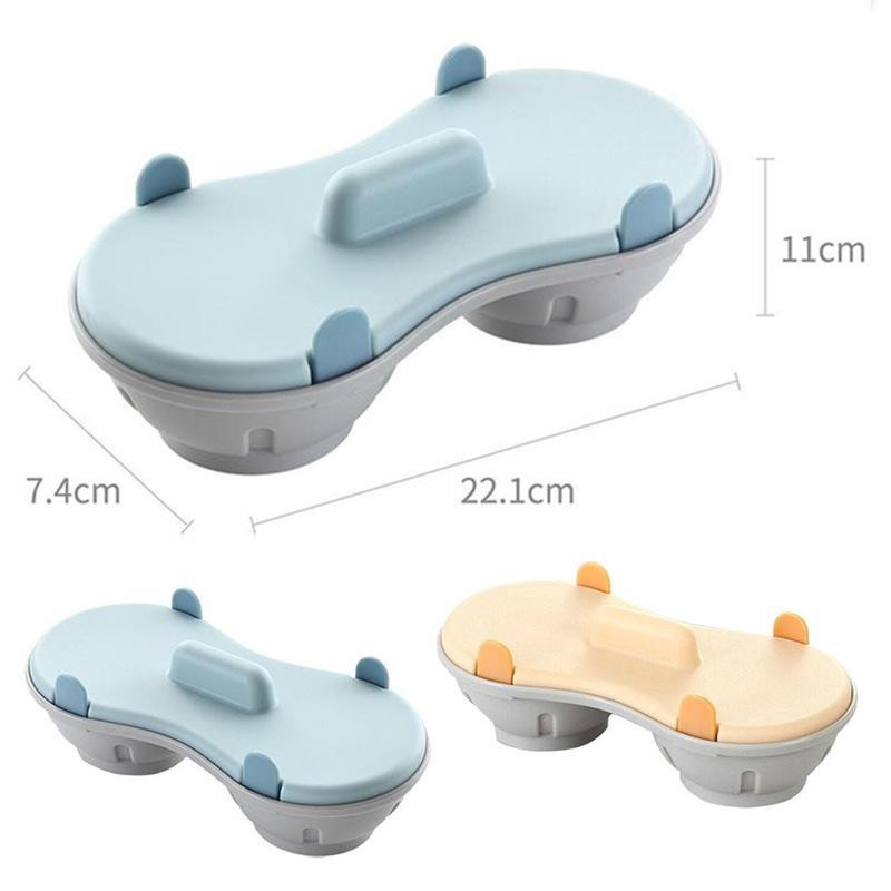 Cuptor cu microunde pentru braconaj dublu de ouă Mașină de gătit cu abur Gadget de bucătărie Mașină de spălat vase Rezistent la căldură Cuptor cu microunde pentru braconaj de ouă