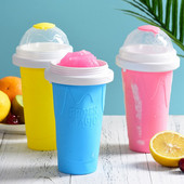 Gyorsfagyasztott Slushy Cup Smoothies Készítő Házi Squeeze Turmixos Palack Szilikon Jégkészítő Gyors Hűtő Poharak Konyhához