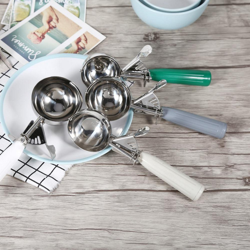 Kuhinjska kuglica za sladoled od pirea od krumpira Loptica od nehrđajućeg čelika Loptica za voće od leda Žlica za kuglicu za sladoled Kuhinjska kuglica za sladoled Domaća torta