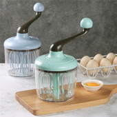 Bata manuala Frisca Ota manuala de uz casnic mic semi-automat albus de ou spuma de lapte prajituri invartire oua masina de bata cu manivela