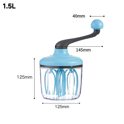 Bata manuala Frisca Ota manuala de uz casnic mic semi-automat albus de ou spuma de lapte prajituri invartire oua masina de bata cu manivela