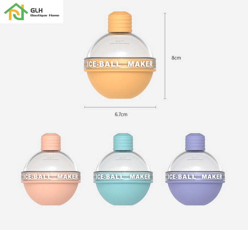 1/2/3 DB jégtálca forma szilikon háztartási jégkocka gömb alakú jégtálca konyhai szerszám kerek kis villanykörte jéggolyó forma