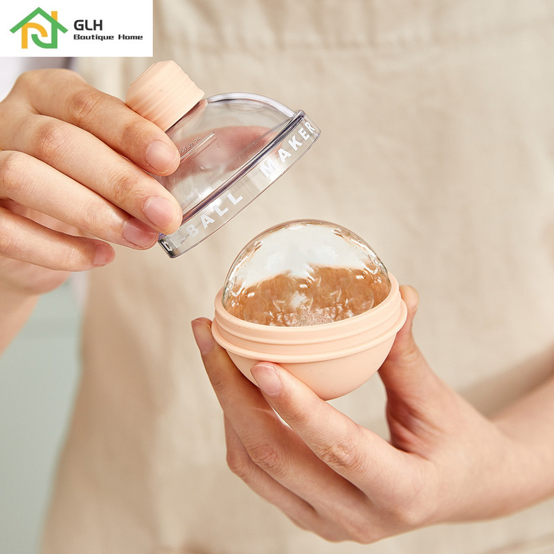 1/2/3 DB jégtálca forma szilikon háztartási jégkocka gömb alakú jégtálca konyhai szerszám kerek kis villanykörte jéggolyó forma