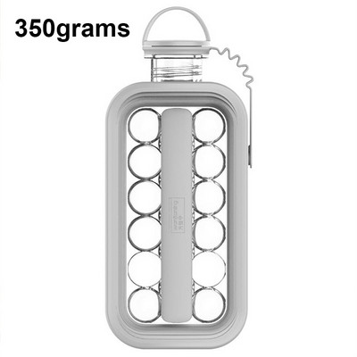 Jéggolyó készítő vízforraló Tritán szilikon jégkocka forma Kreatív jégpalack whiskys koktélbár jégeszköz 2 az 1-ben kockatálcás konyha