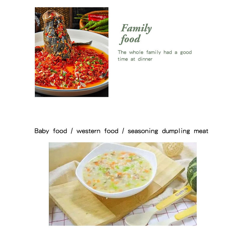 Bate electrică fără fir 2 în 1 Tocător de mâncare Tocător de usturoi Mixer de albuș de ou pentru smântână Ustensile de bucătărie, încărcare USB