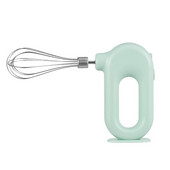 Un set tel electric reîncărcabil de uz casnic mic unt tel automat pentru prăjituri mini mixer portabil de bucătărie verde