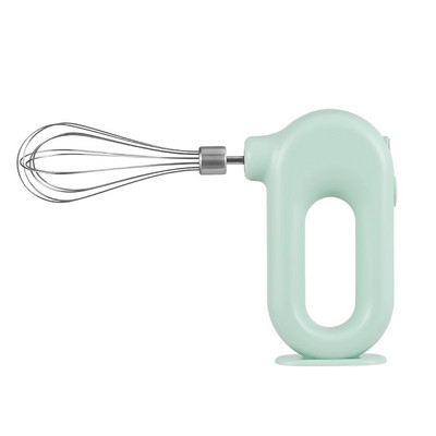 Un set tel electric reîncărcabil de uz casnic mic unt tel automat pentru prăjituri mini mixer portabil de bucătărie verde