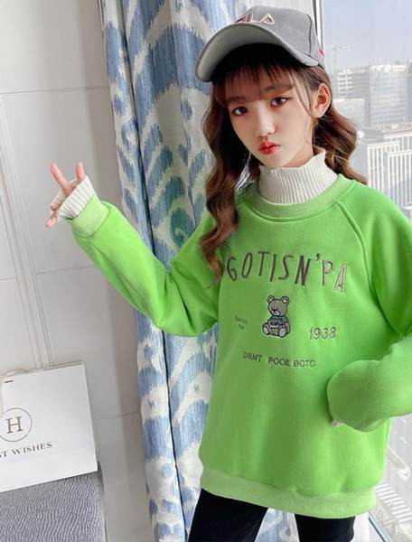 Palaidinė mergaitėms su siuvinėjimu