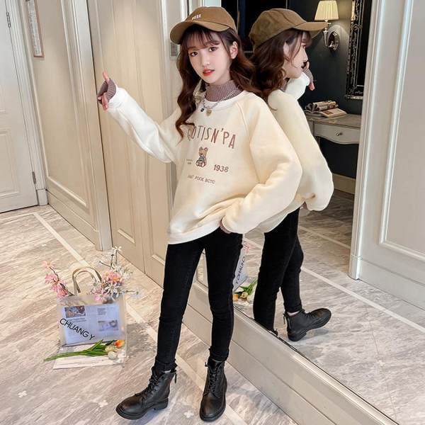 Palaidinė mergaitėms su siuvinėjimu