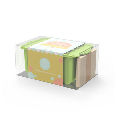 Silikonski kalup za sladoled sa štapićem za sladoled Posuda za kocke leda Kućna kuhinja Višenamjenski kalup za pečenje Zamrzivač Voćni sok Ice Pop