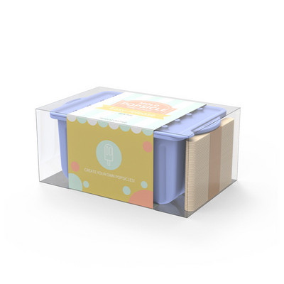 Silikonski kalup za sladoled sa štapićem za sladoled Posuda za kocke leda Kućna kuhinja Višenamjenski kalup za pečenje Zamrzivač Voćni sok Ice Pop