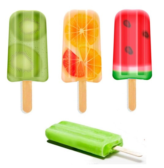 Silikonski kalup za sladoled sa štapićem za sladoled Posuda za kocke leda Kućna kuhinja Višenamjenski kalup za pečenje Zamrzivač Voćni sok Ice Pop