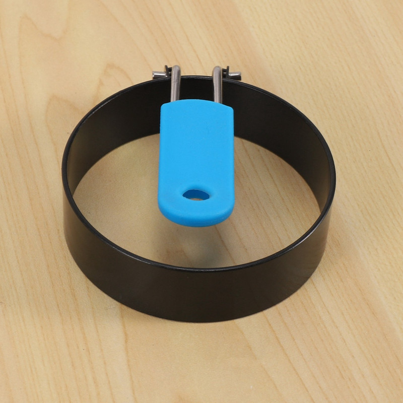 Promocija! Prstenovi za jaja, 4 pakiranja prstenova za kuhanje jaja od nehrđajućeg čelika s drškom protiv opekotina, kalup za palačinke za prženje jaja