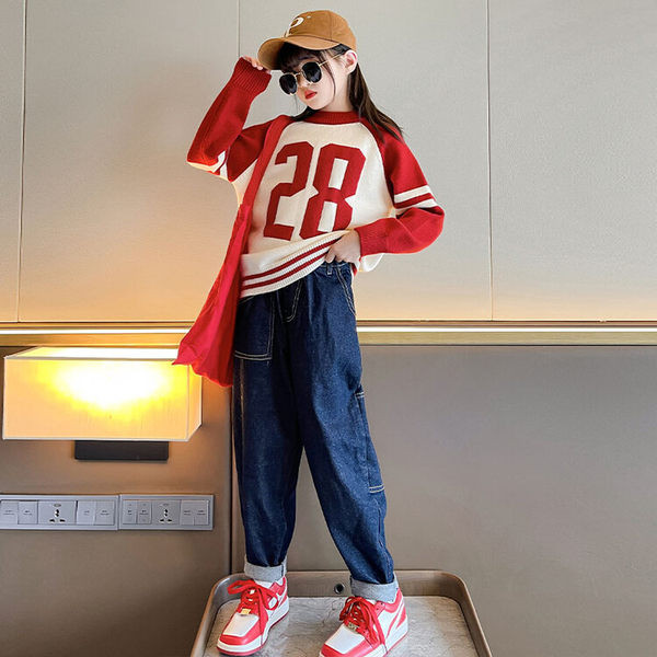 Bluza casual pentru copii cu maneca lunga pentru fete