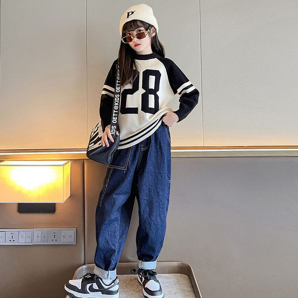 Bluza casual pentru copii cu maneca lunga pentru fete