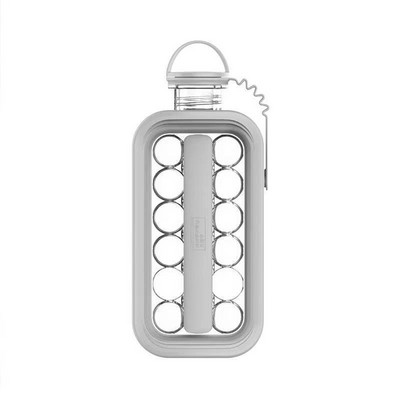 2 az 1-ben hordozható jéglabdakészítő jéglabda-készítő forma jégpalack jégkocka táska DIY jégkorong vízforraló bárkonyhához kültéri használatra