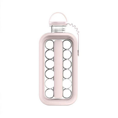 2 az 1-ben hordozható jéglabdakészítő jéglabda-készítő forma jégpalack jégkocka táska DIY jégkorong vízforraló bárkonyhához kültéri használatra