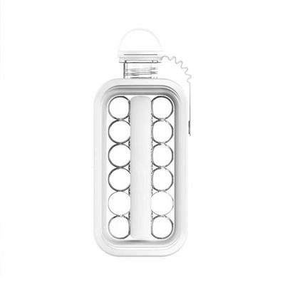 2 az 1-ben hordozható jéglabdakészítő jéglabda-készítő forma jégpalack jégkocka táska DIY jégkorong vízforraló bárkonyhához kültéri használatra