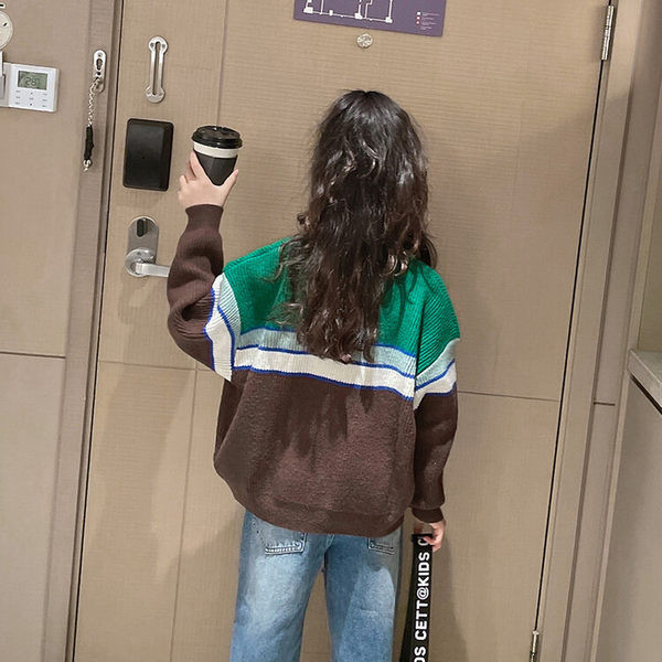 Ležerna dječja vesta s patentnim zatvaračem za djevojčice