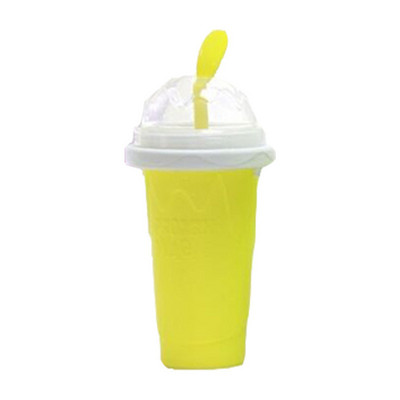 Răcitor de gheață Slushy Cup Slushy Maker Înghețată Slushie Smoothie Mașină de grindină Mucegai din silicon pentru cuburi de păsărică Milkshake manual Congelat rapid