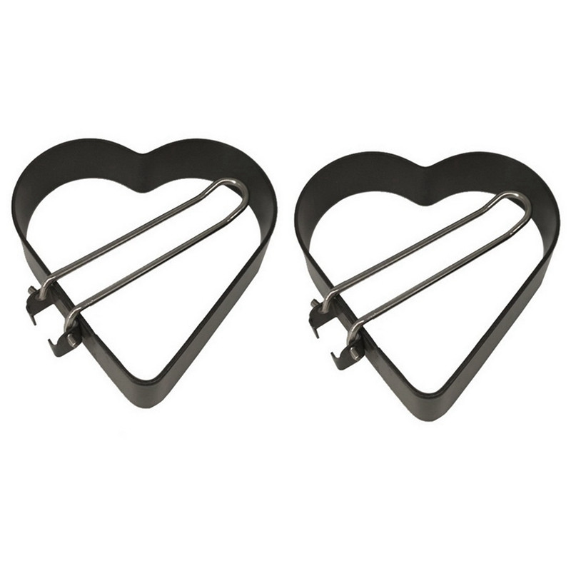 Promovare! Inele pentru prăjirea ouălor din metal antiaderente.