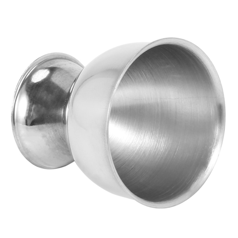 Cupă pentru ouă, tavă pentru ouă, din oțel inoxidabil, suport pentru pahare de ou fierte moale, lavabil pentru spălat vase (4 pachete)