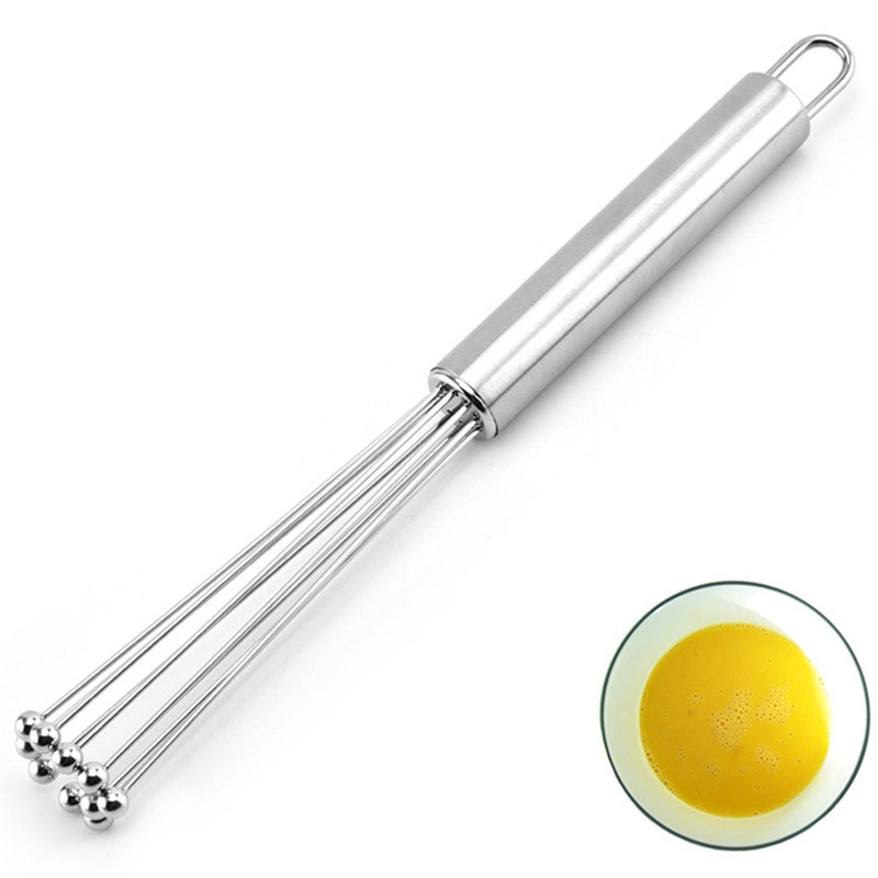 Kuglica od nehrđajućeg čelika Žičana pjenjača za jaja Set kuhinjskih metlica za kuhanje, miješanje, mućenje, tučenje, miješanje